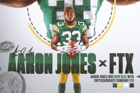 又一球星加盟 FTX！NFL 跑衛 Aaron Jones  獲股權、任品牌大使，旗下慈善網站將整合 FTX Pay