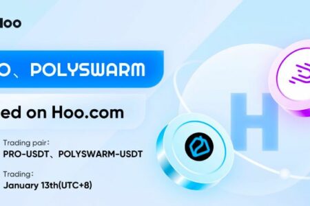 加密貨幣交易所虎符將於 1 月 13 日新增 Propy (PRO)和 PolySwarmNCT(POLYSWARM)