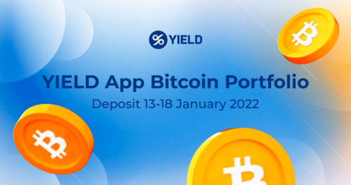 YIELD App 比特幣投資組合即日起開放入金！