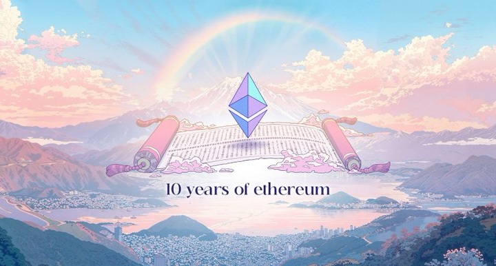 以太坊基金會將在 7 月 30 日舉辦創世區塊十週年慶祝活動